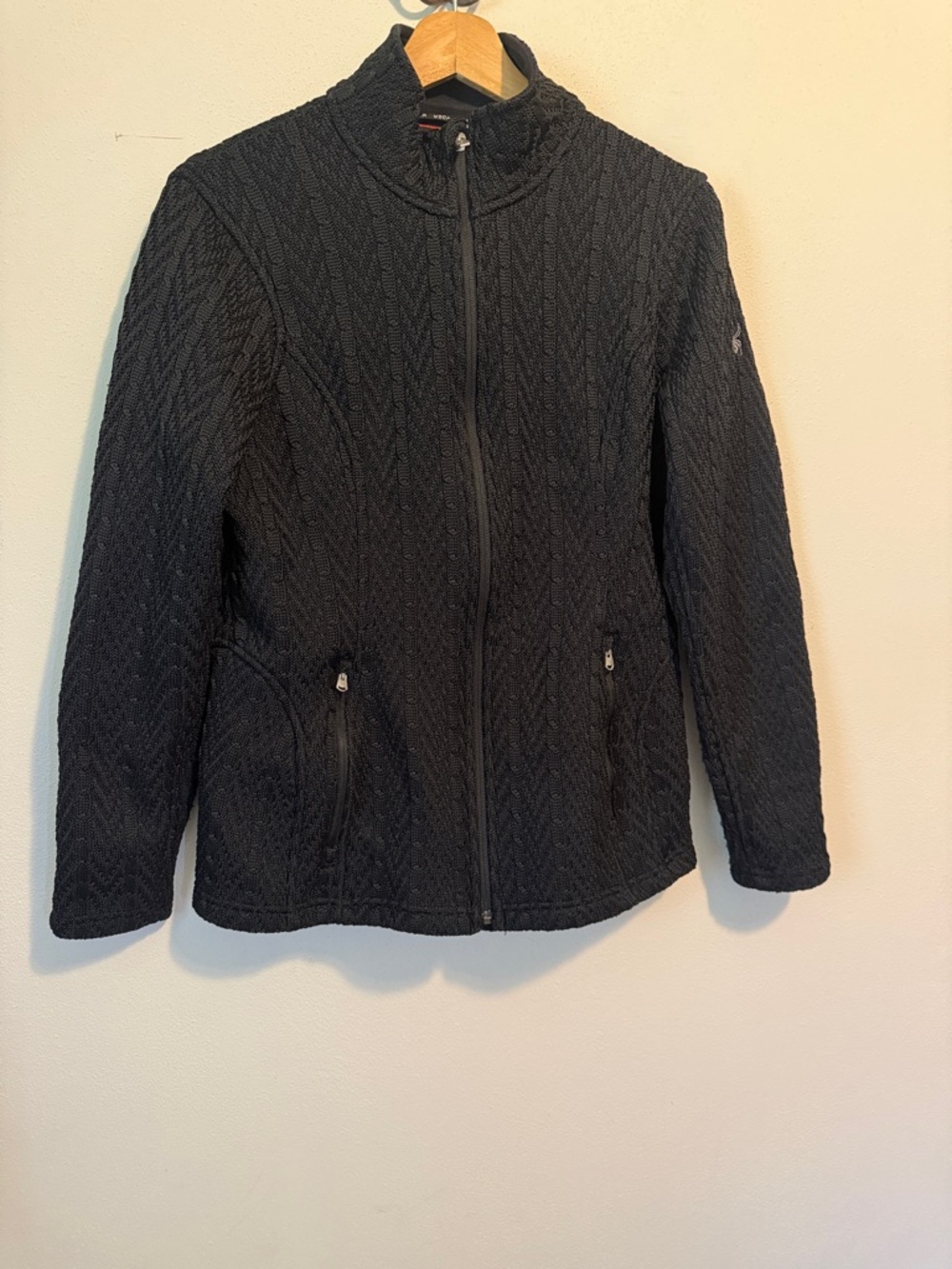 Spyder Black Quilted Full-Zip Jacket - Women - Picture 3 of 4
